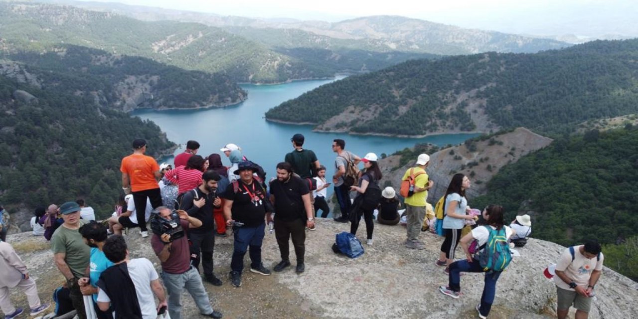 Kahramanmaraş’taki Ali Kayası’nın Eşsiz Güzelliğine Hayran Kaldılar