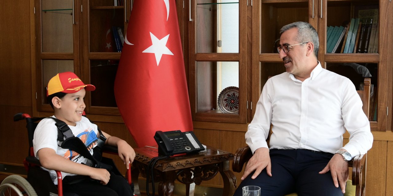 Hayrettin Güngör, 1. Sınıf Öğrencisi Muhammet’le Buluştu