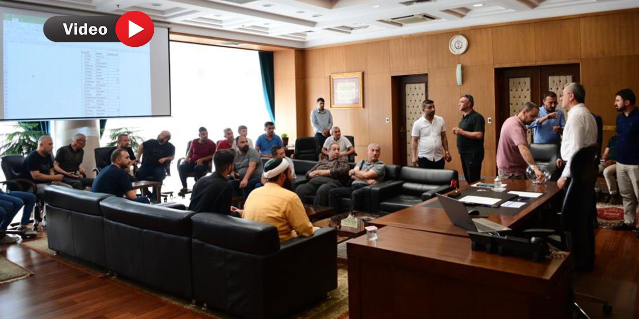 Kahramanmaraş'ta Ayakkabıcı Esnafına Geçici İş Yerleri Teslim Edildi