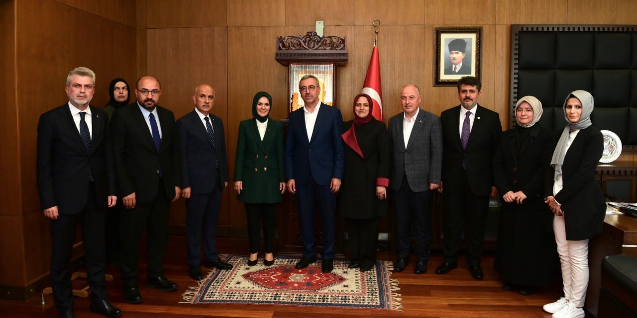 Bakan Göktaş’tan Büyükşehir’e Ziyaret