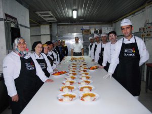 Geleceğin aşçıları yetişiyor