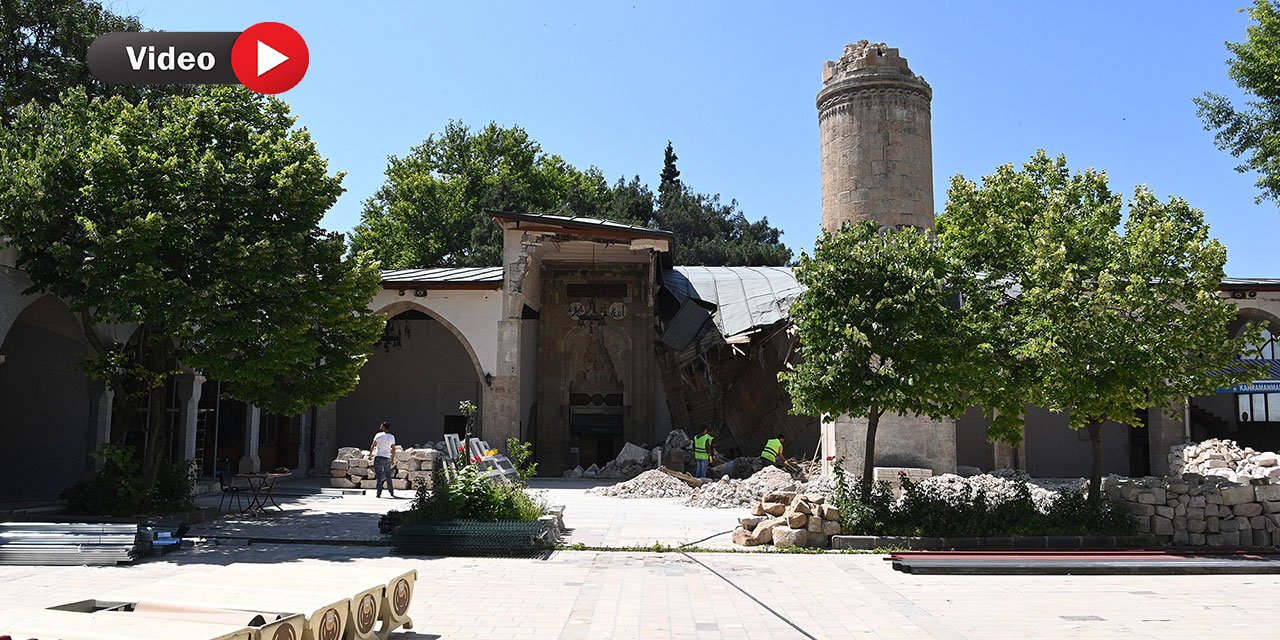 Kahramanmaraş Ulu Cami Restore Edilerek İbadete Açılacak