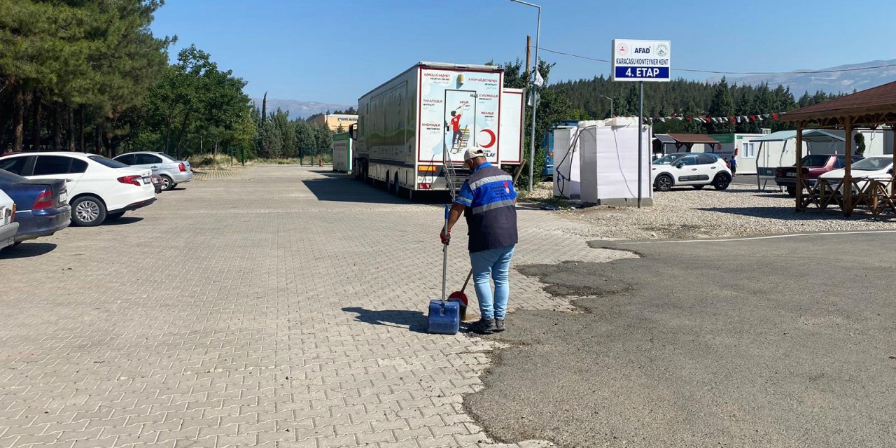 Büyükşehir, Bayramda da Daha Temiz Bir Kahramanmaraş İçin Sahada