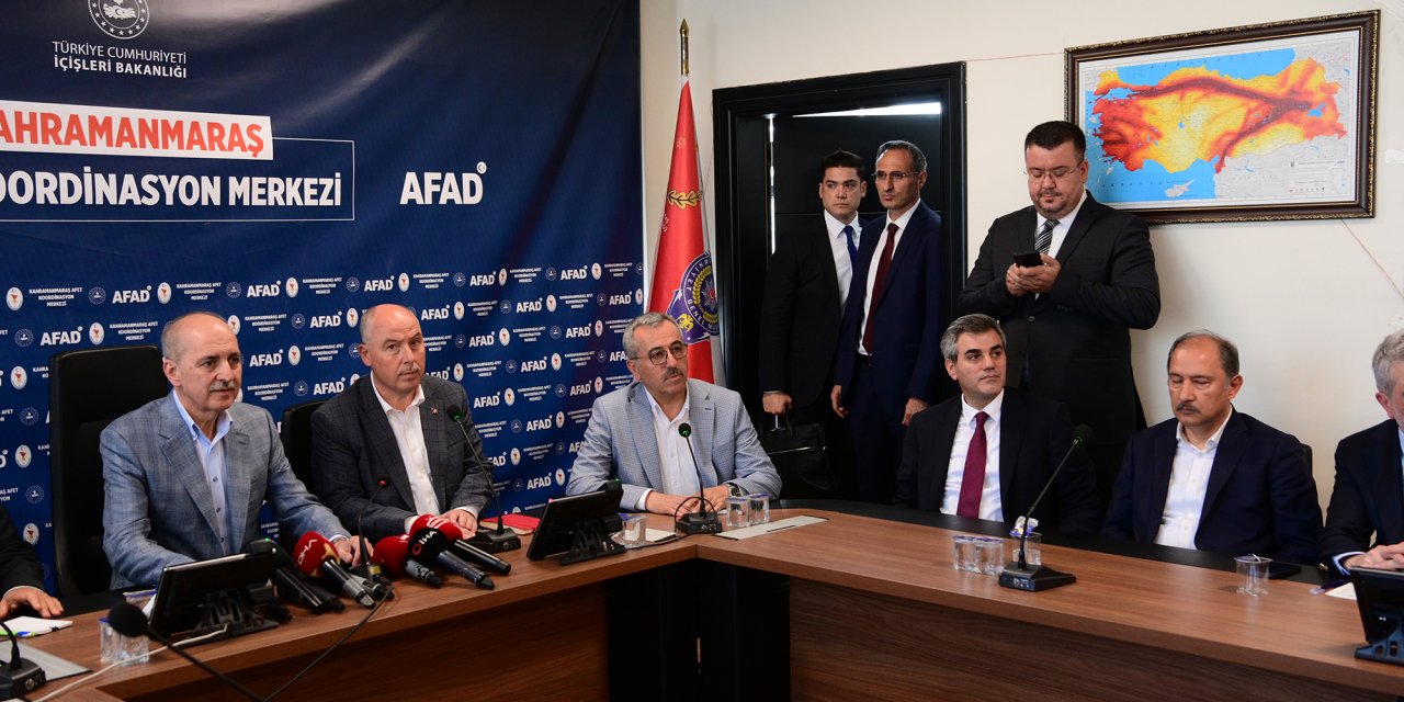 TBMM Başkanı Kurtulmuş; Sanayisi En Çok Etkilenen İl; Kahramanmaraş