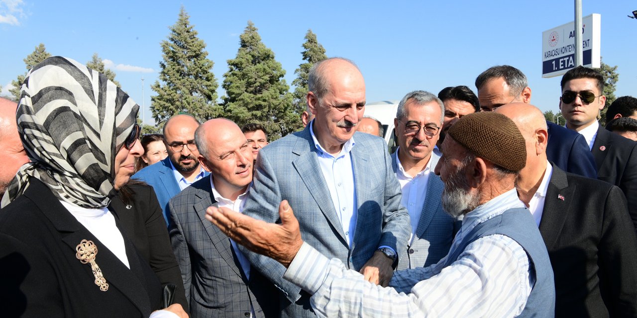 Kurtulmuş ve Güngör’den Kahramanmaraş’ta Konteyner Kent’te Bayram Ziyareti