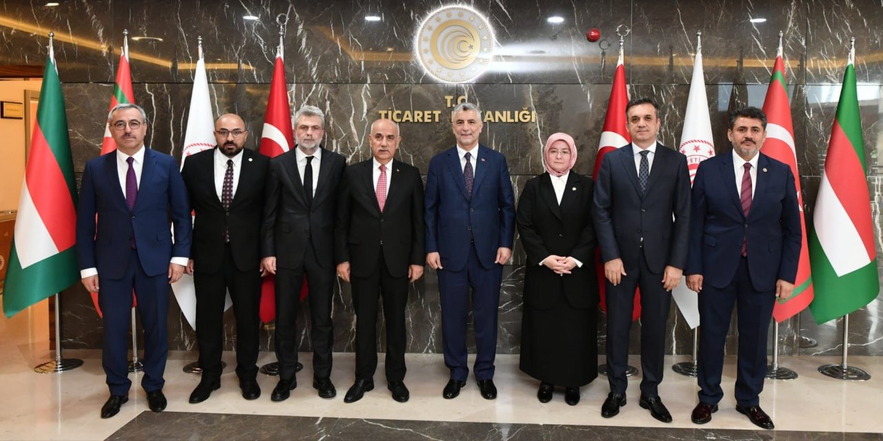 Kahramanmaraş Heyeti Bakan Bolat’ı Ziyaret Etti