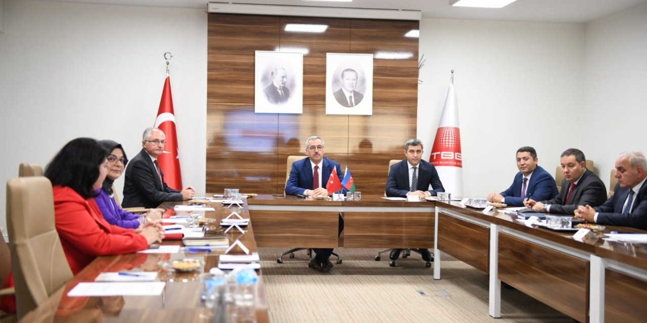 Hayrettin Güngör, Başkentte Azerbaycan Heyetiyle Bir Araya Geldi