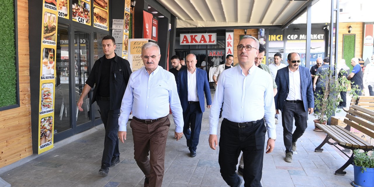 İçişleri Bakan Yardımcısı Karaloğlu, Kahramanmaraş’ta İncelemelerde Bulundu