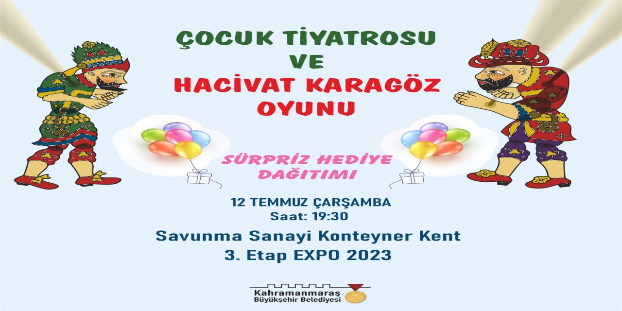 Kahramanmaraş’ta Birbirinden Eğlenceli Gösteriler Minikleri Bekliyor!