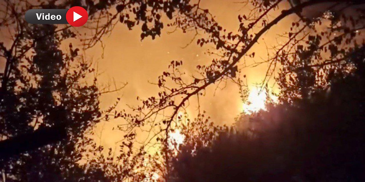 Kahramanmaraş’ta Yangın Kontrol Altına Alınmaya Çalışılıyor