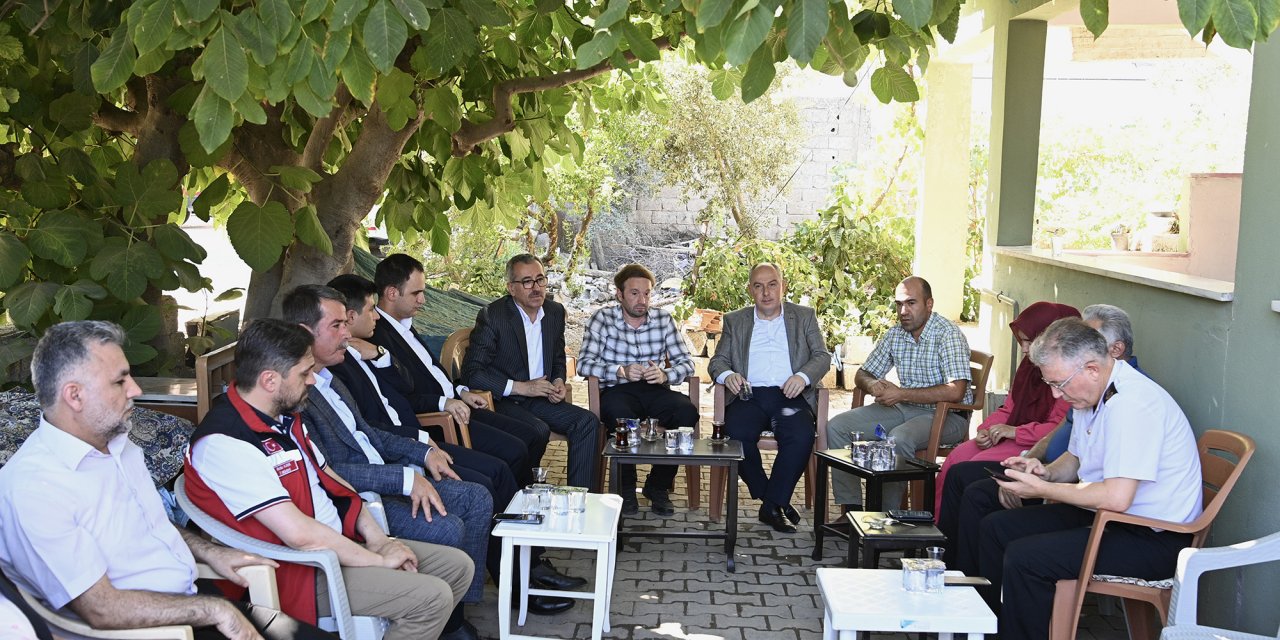 Başkan Güngör'den, 15 Temmuz Şehidi Niyazi Ergüven’in Ailesine Ziyaret