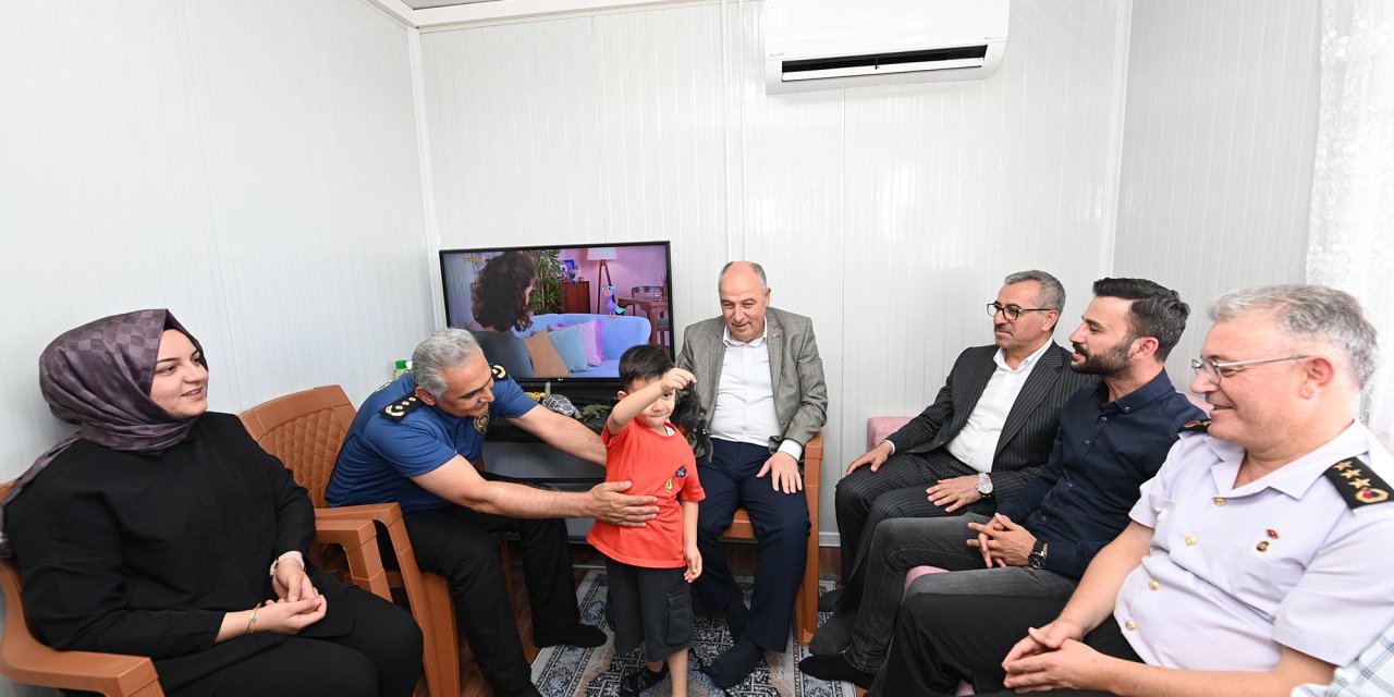 Güngör ve Coşkun'dan, 15 Temmuz Gazisi Yeşilay’a Ziyaret