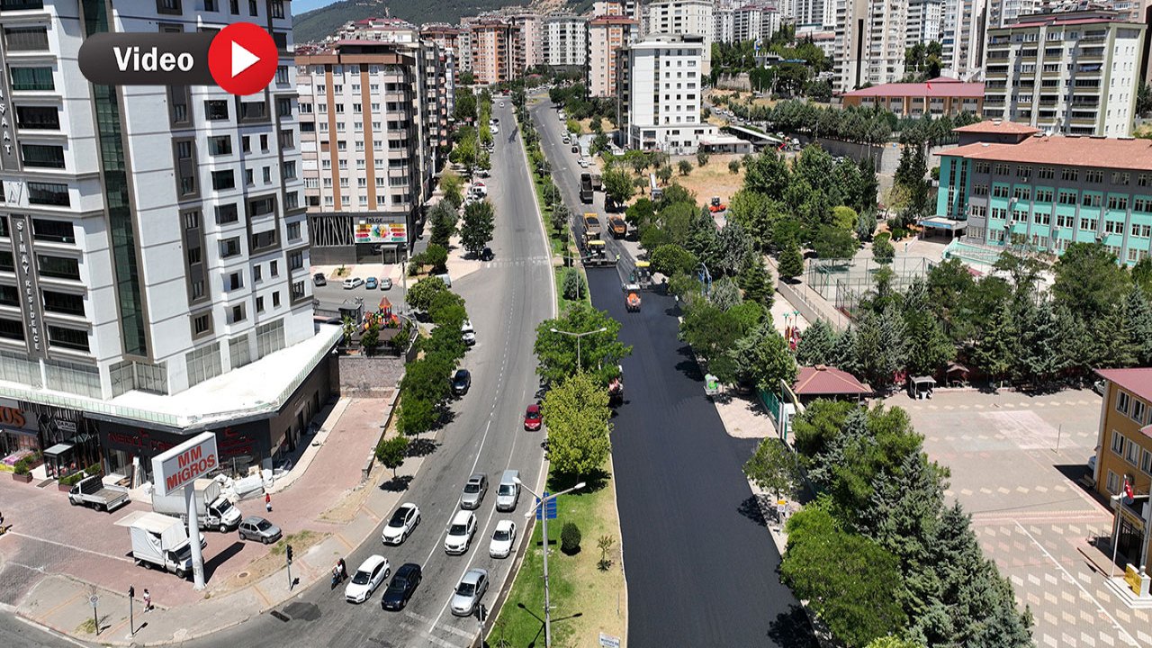 Kahramanmaraş’ta Bir Cadde Daha Yenileniyor