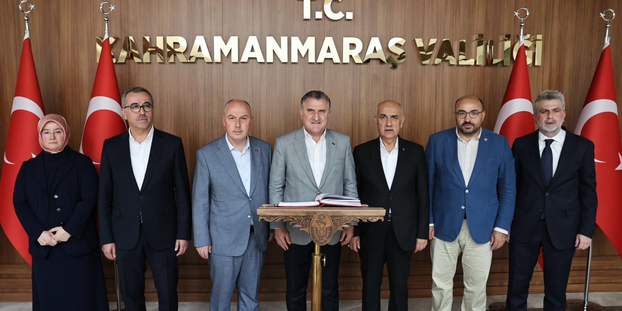 Gençlik ve Spor Bakanı Osman Aşkın Bak Kahramanmaraş'ta