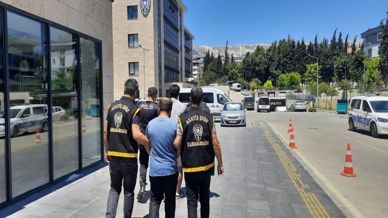 Kahramanmaraş'ta Hırsızlık Suçundan Aranan 2 Şahıs Yakalandı