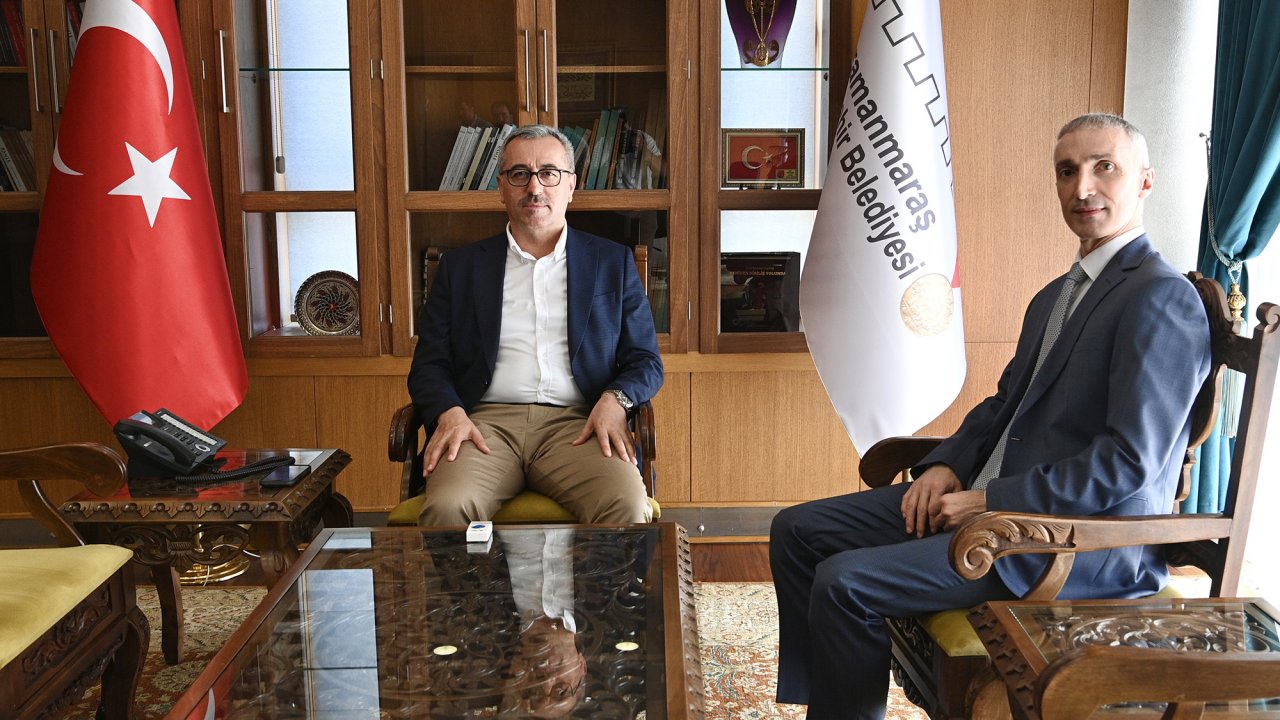 Kahramanmaraş Cumhuriyet Başsavcısı Çelik’ten Başkan Güngör’e Veda Ziyareti