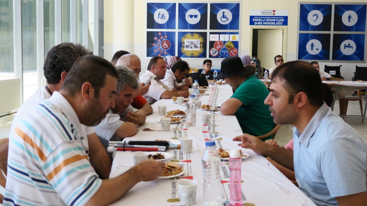 Kahramanmaraş’ta Görme Engellilere Moral Programı