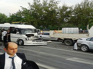 Kahramanmaraş'ta feci kaza! 20 yaralı