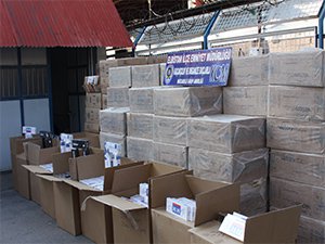 120 bin paket kaçak sigara ile...