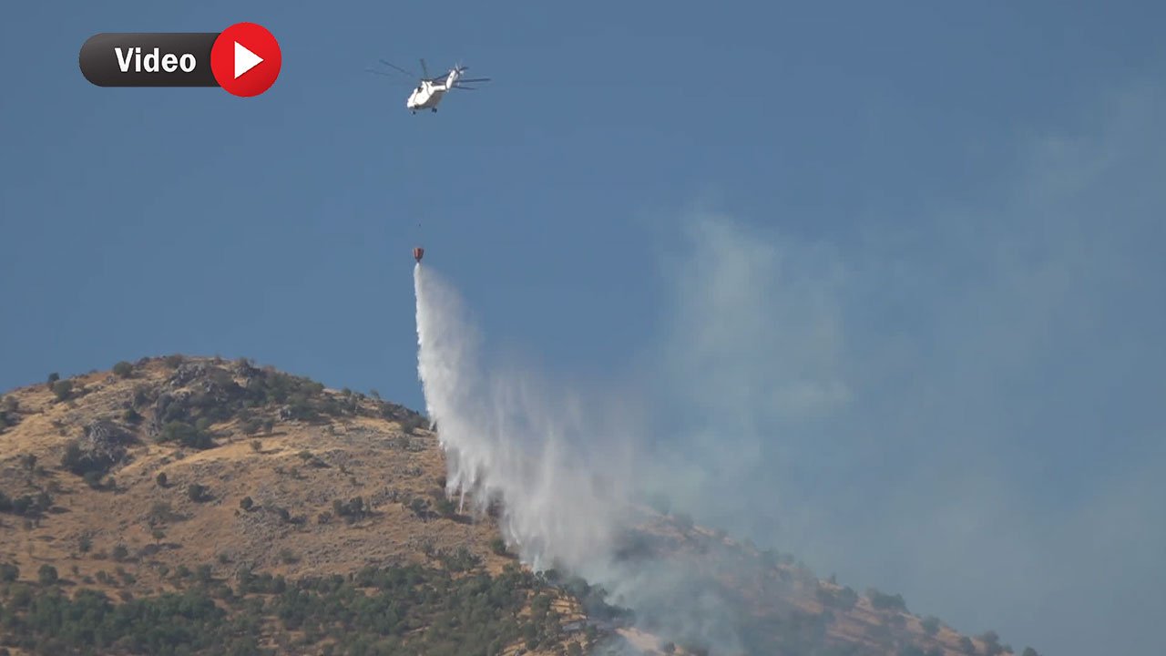 Kahramanmaraş'taki Orman Yangını: Hava Destekli Müdahale Devam Ediyor!
