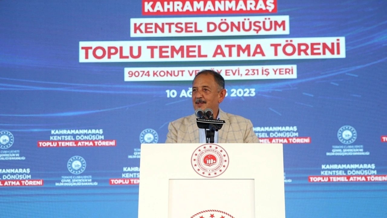 Bakan Özhaseki Açıkladı: 1 Milyar Dolarlık Destek! Kahramanmaraş, Gaziantep, Şanlıurfa, Diyarbakır, Adana, Adıyaman...