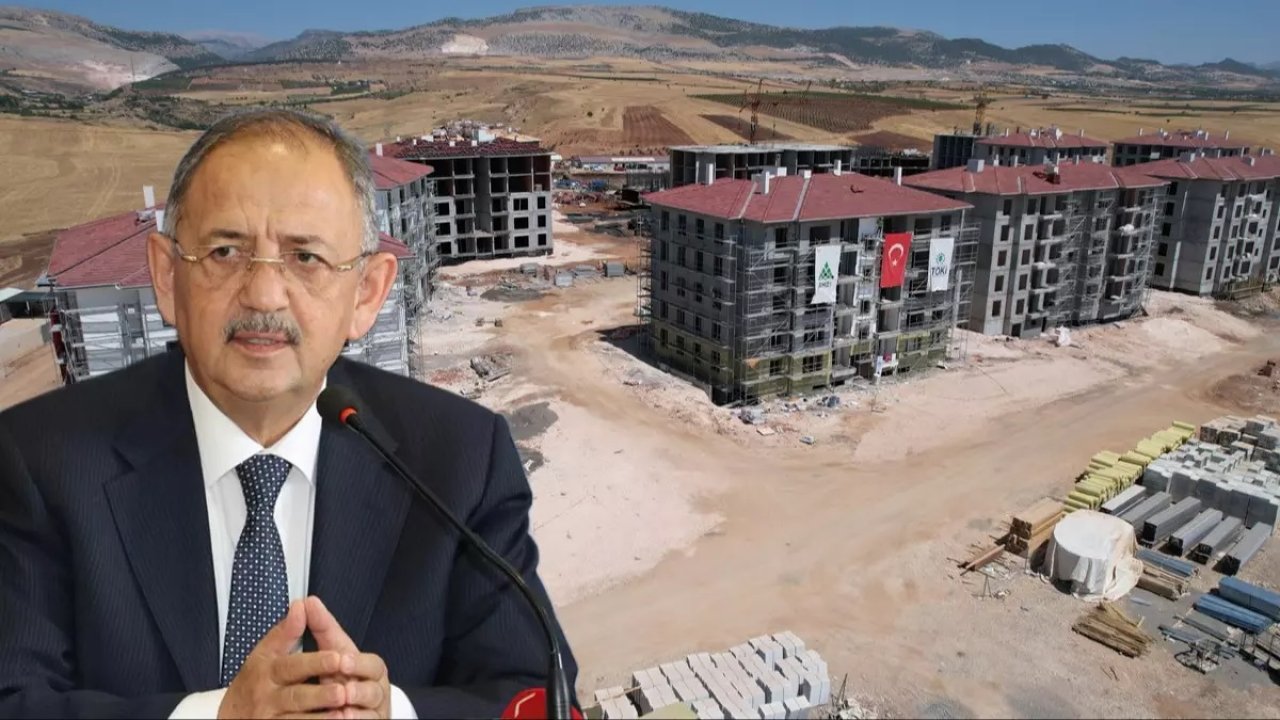 Bakan Özhaseki'den Deprem Bölgesine İlişkin Açıklama!