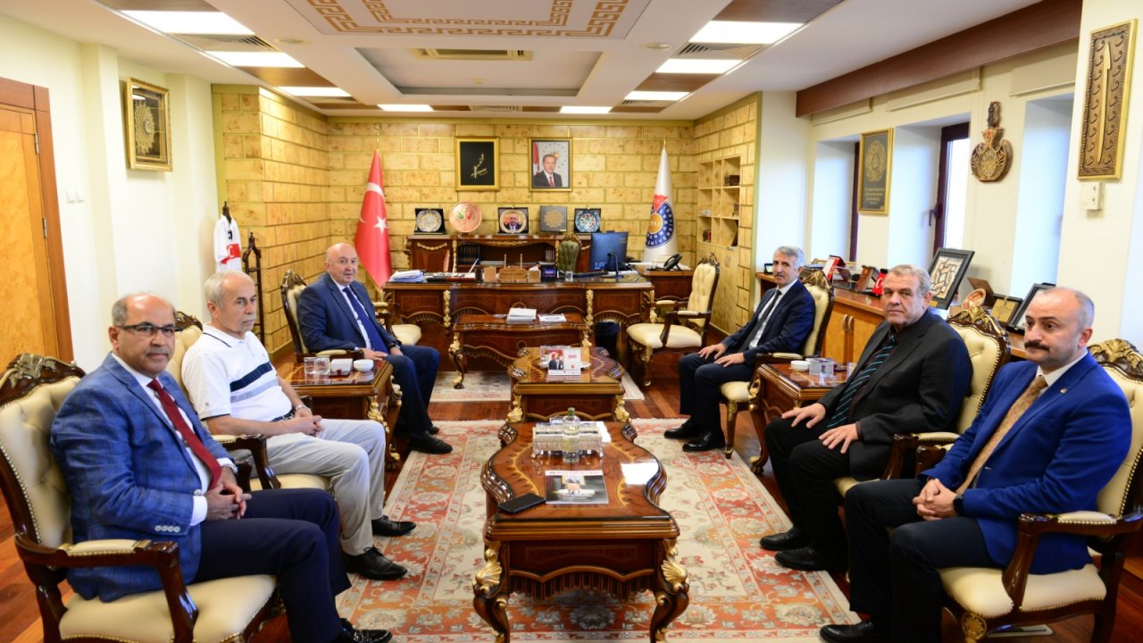 Kahramanmaraş Valisi Mükerrem Ünlüer, KSÜ Ziyaretinde Eğitim Gündeminde!