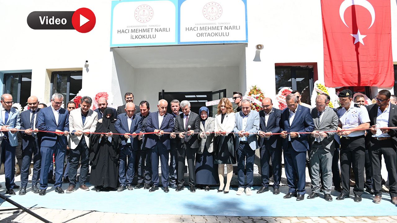 Kahramanmaraş'ta 84 Günde Depremde Yıkılan Okulun Yerine Yeni Okul Açıldı!