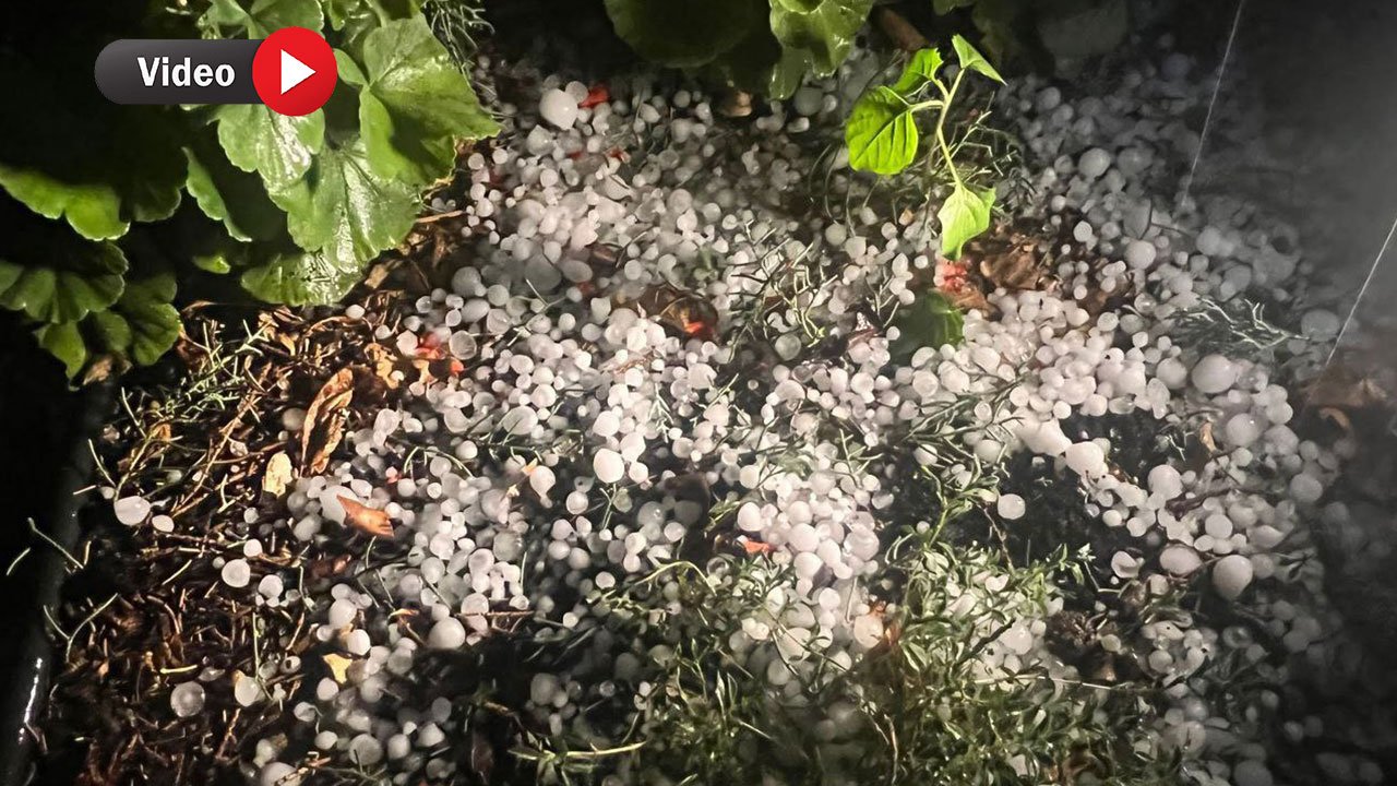 Kahramanmaraş'ta Yağışın Ardından Beyaz Bir Örtü: Dolu Nedeniyle Zor Anlar!