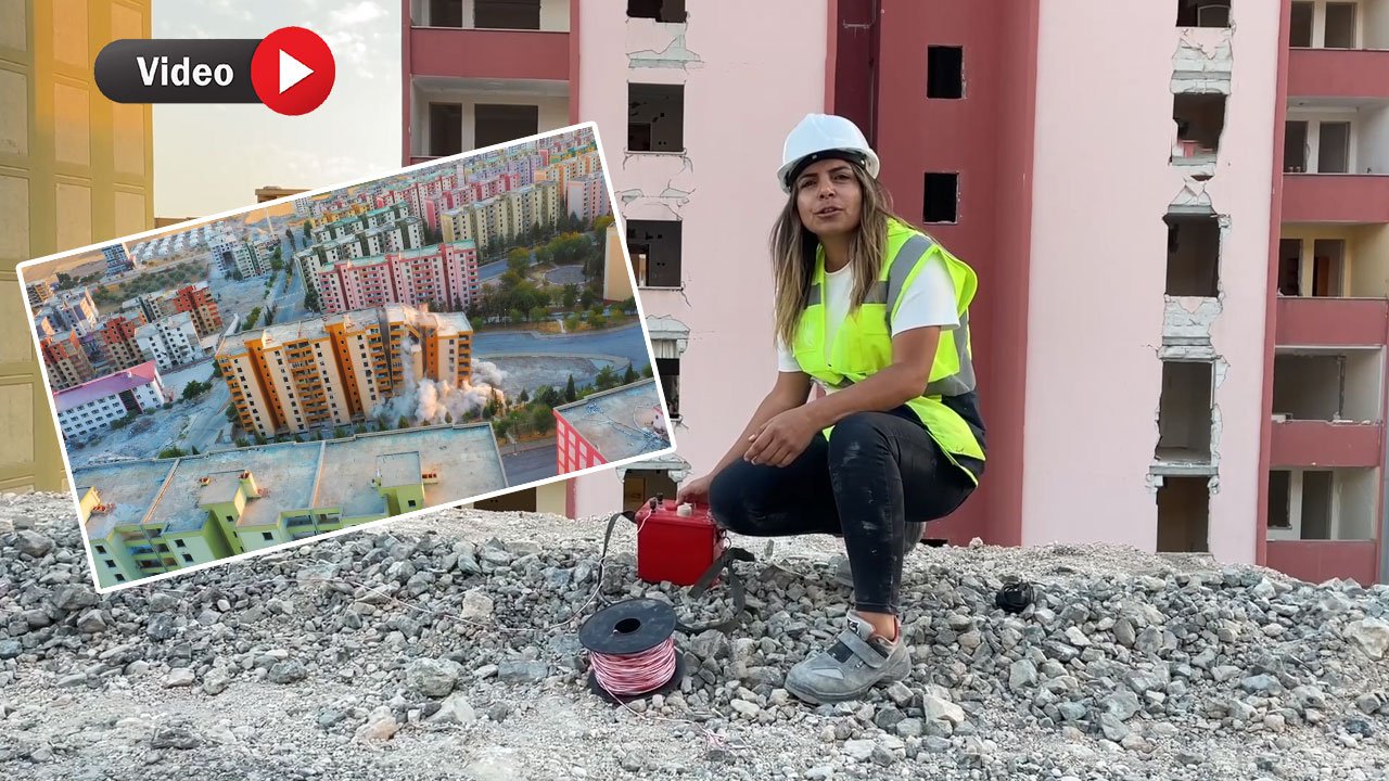 Kahramanmaraş'ın Bombacı Kadını: Binaları Dinamitle Yıkıyor!