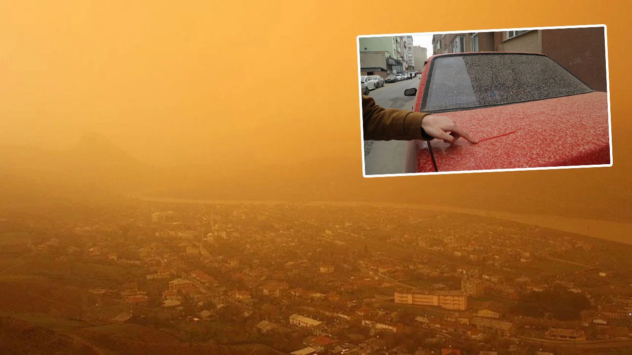 Cuma Günü Suriye'den Gelen Tehlike: Çöl Tozunda Araçlarınıza Aman Dikkat Edin!