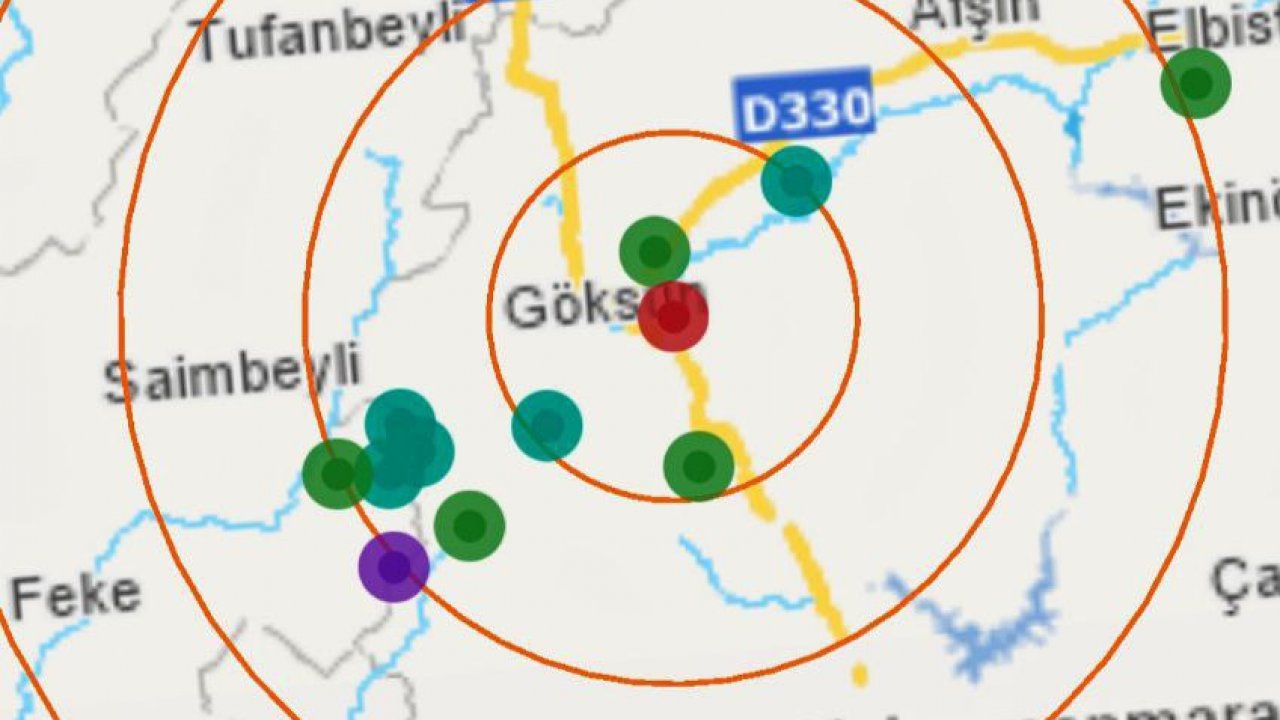 Bir Kez Daha Sallandı! Kahramanmaraş'ta Korkutan Deprem
