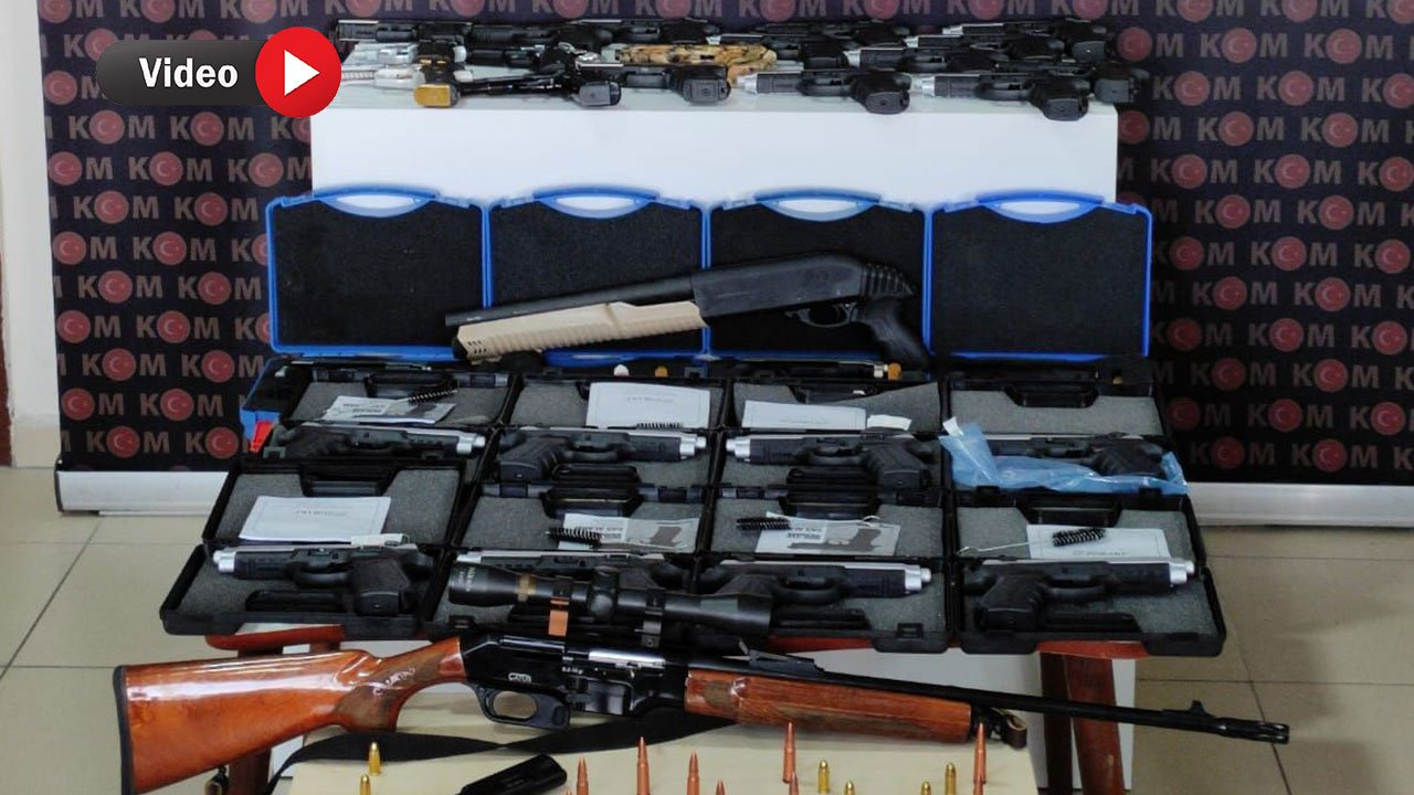 Silah Kaçakçılarına Göz Açtırılmıyor: Kahramanmaraş Dahil 12 İl, 217 Ruhsatsız Silah!