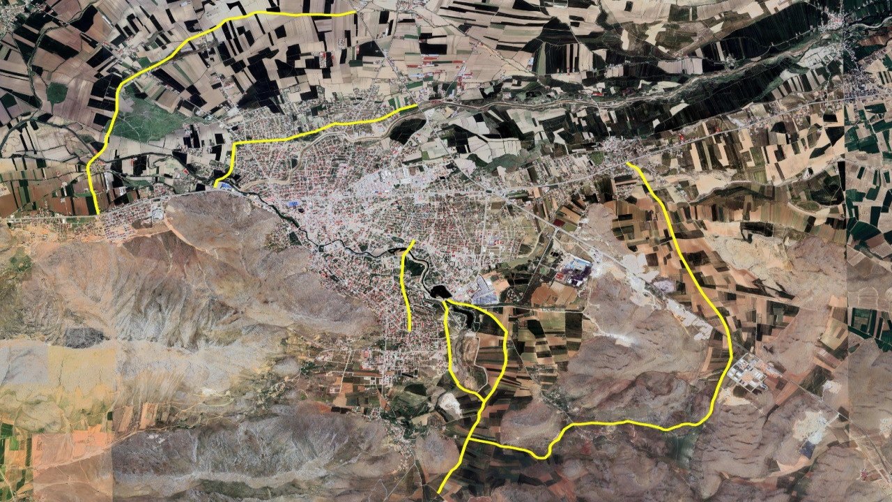 Kahramanmaraş Elbistan'da Trafik Sorununu Tarihe Gömecek Çevre Yolları Yolda!