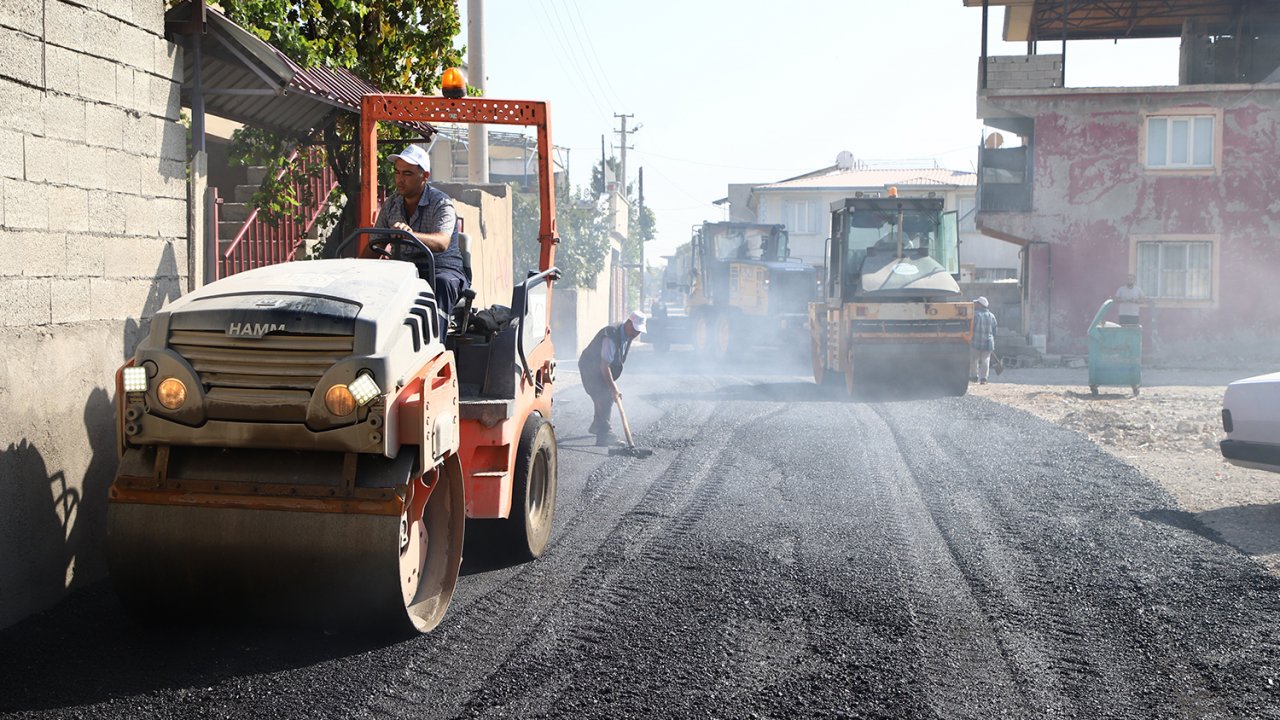Dulkadiroğlu Belediyesi İstasyon Mahallesi Ulaşımı İçin İş Başında