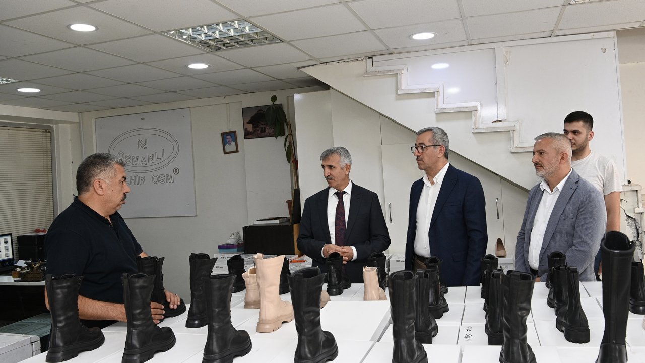 Kahramanmaraş Ayakkabıcılar Sitesi'nde Başkan Güngör ve Vali Ünlüer İz Bıraktı!