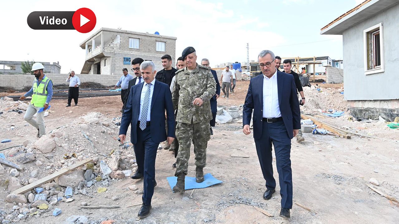 Kahramanmaraş'ta Yapılan Köy Evlerinde İlk Teslimat Ocakta!