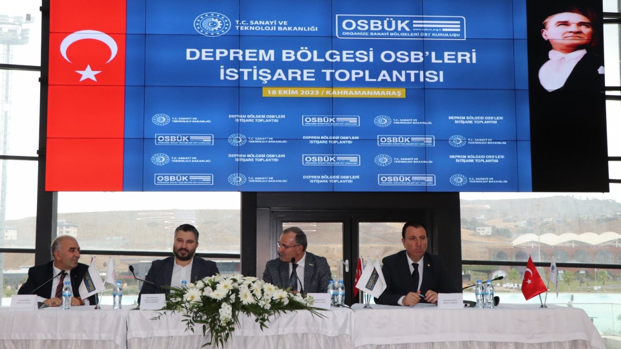 Depremin Ardından Sanayi Gücü: OSB Buluşması Kahramanmaraş’ta!