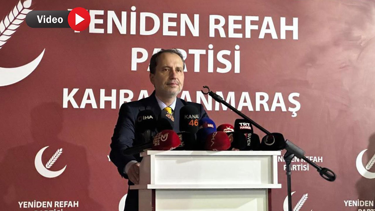 Erbakan Kahramanmaraş'ta: Dayanışma, Birlik ve Güç İçin Çağrı Yaptı!