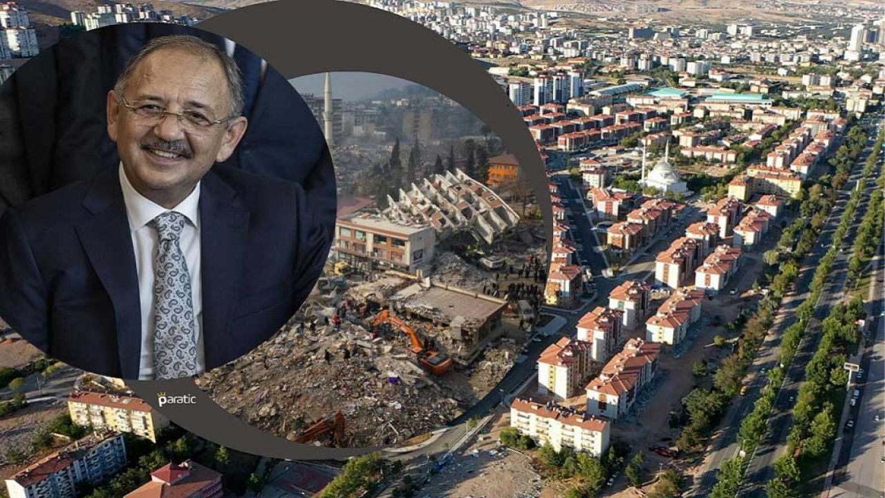 Bakan Özhaseki'den Çarpıcı Sözler: Deprem Bölgelerinde Fırsatçılara Geçit Yok!