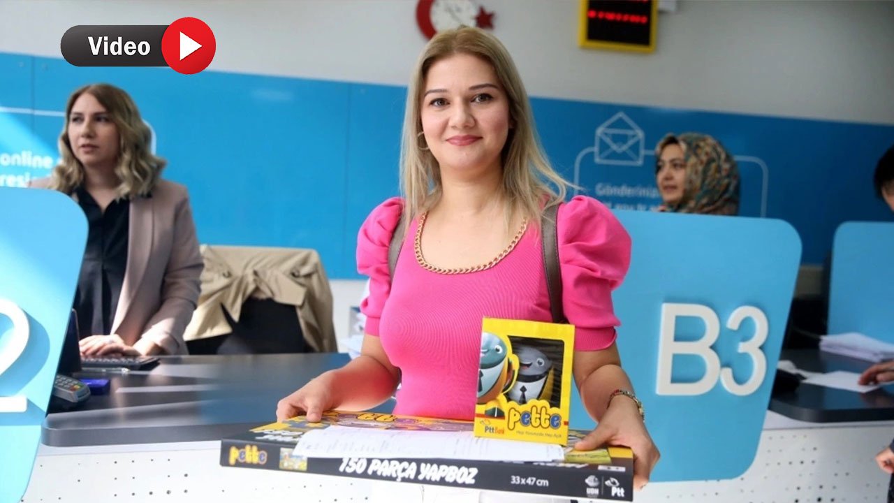 Kahramanmaraş'ta PTT'nin Kuruluş Yılında 183'üncü Müşteriye Sürpriz