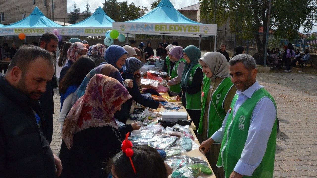 Kahramanmaraş Afşin'den Filistin'e Destek: Acıları Paylaş, Umudu Büyüt!