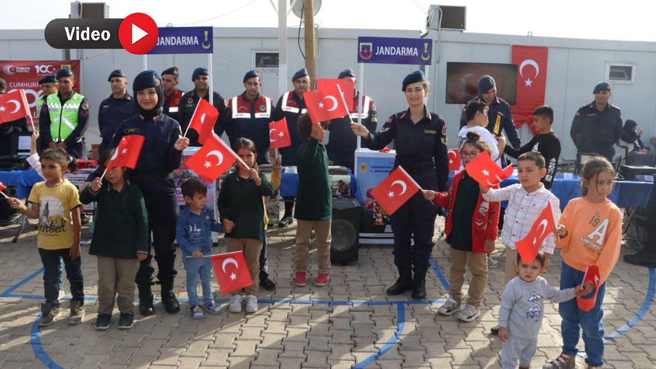 Kahramanmaraş'ta Jandarma +1 Sokağı'nda 100. Yıl Coşkusuyla Buluştu!