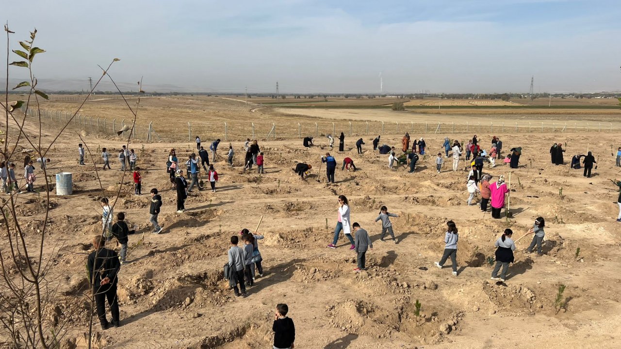 Kahramanmaraş Elbistan Deprem Mezarlığına 500 Fidan: Anıları Yeşertiliyor!