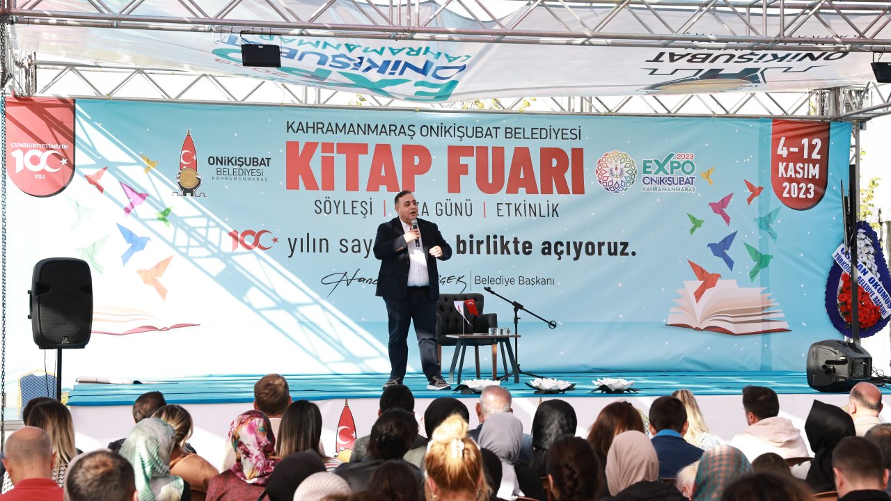 Kahramanmaraş EXPO 2023 Kitap Fuarı'nda Zafer Şahin Rüzgarı Esti!