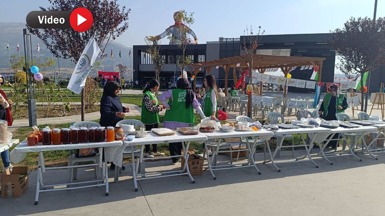 Kahramanmaraş'ta İHH İmzalı Gazze Hayır Çarşısı Açıldı!