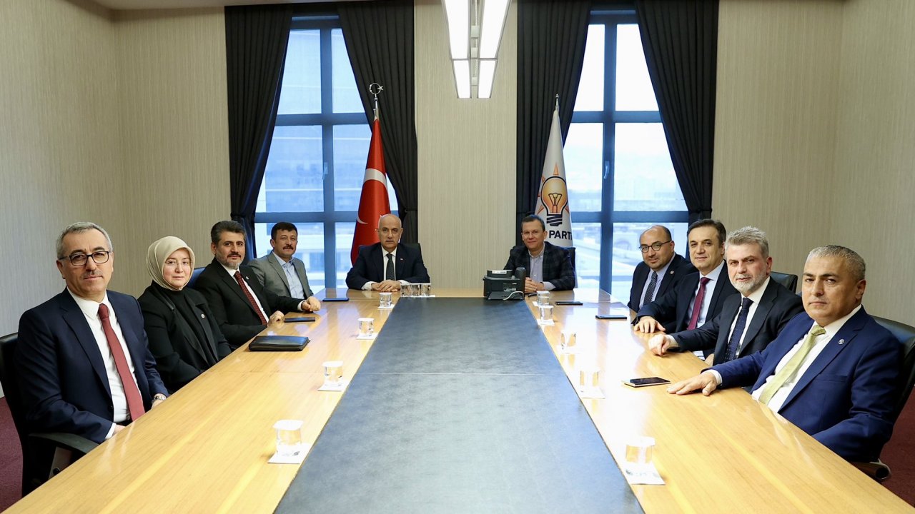 Kahramanmaraş Heyeti, Ankara'da Önemli Görüşmelere İmza Attı!