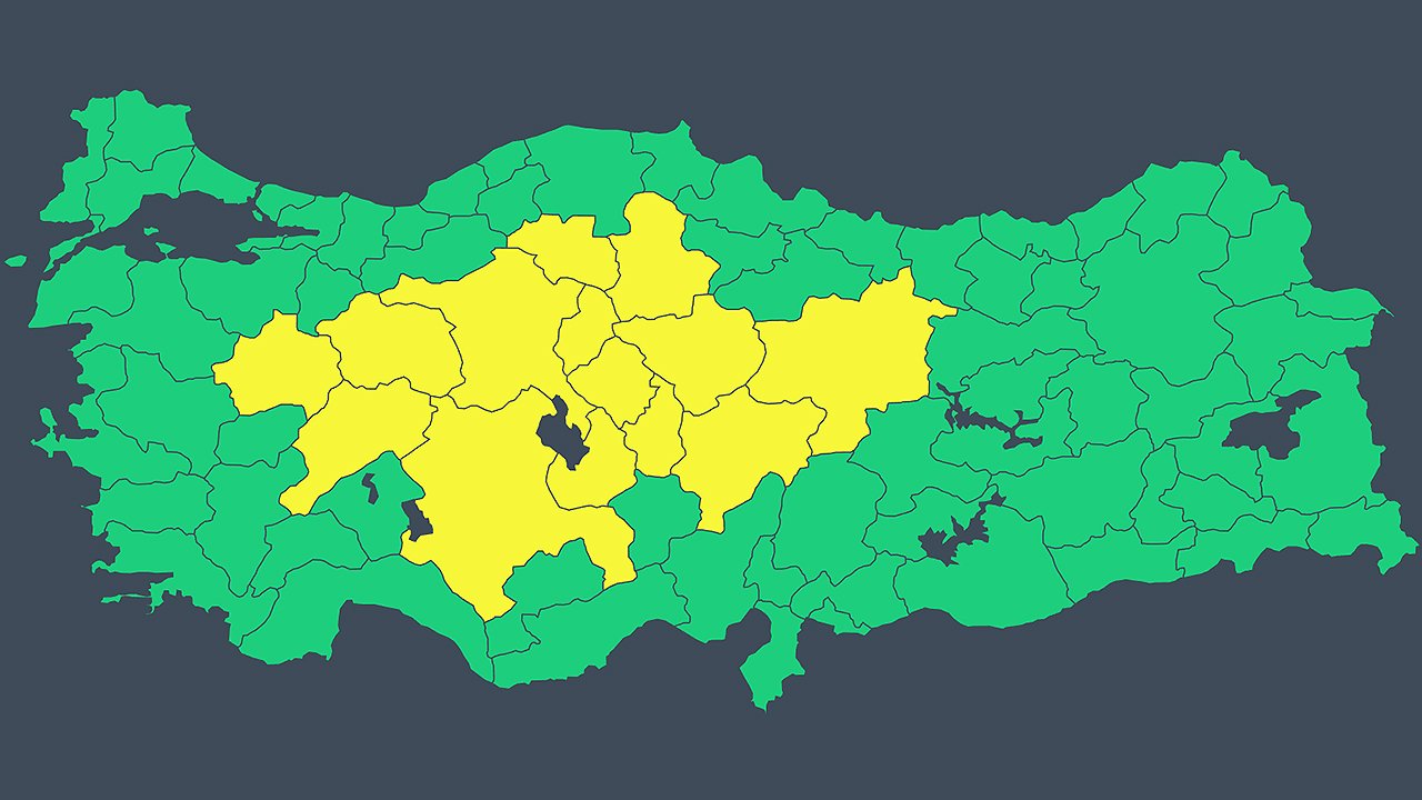 AFAD'dan Acil Uyarı: Kahramanmaraş Dahil 20 İl Sarı, 44 İl Turuncu Kodda!
