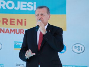 Erdoğan: 'Kaçak saray kadar başınıza taş düşsün'