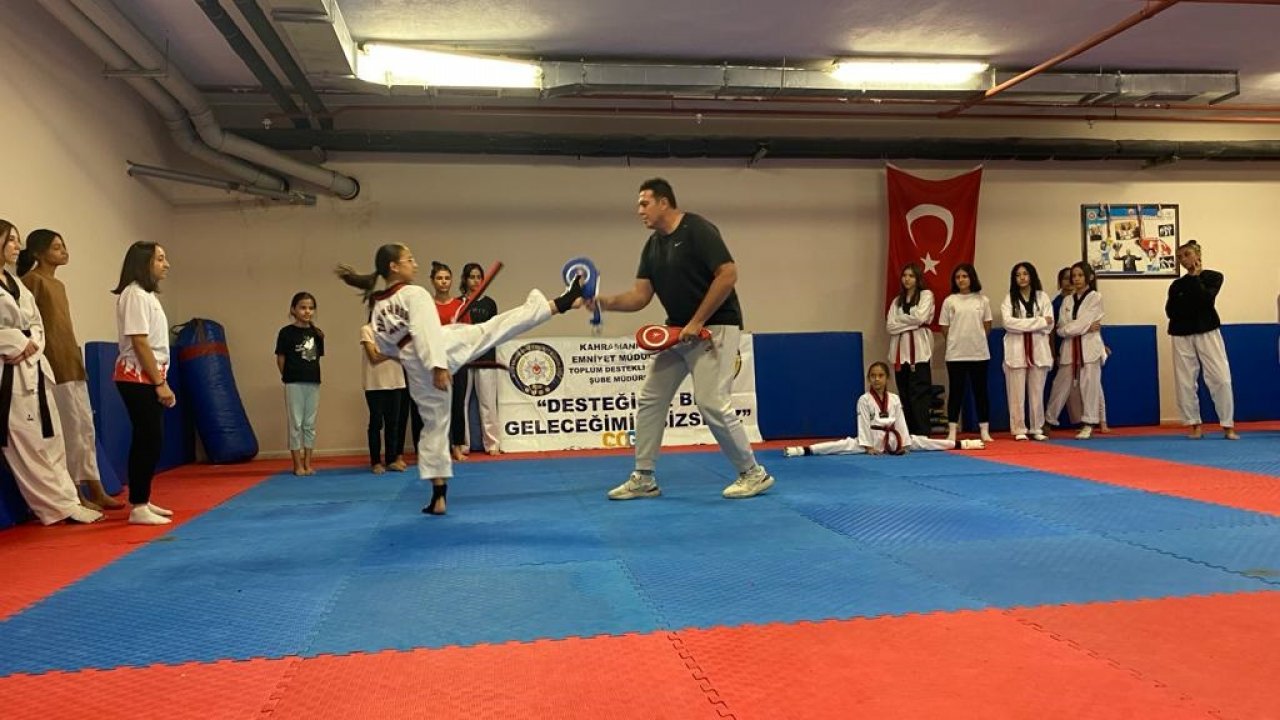 Geleceğe Güçlü Adımlar: Kahramanmaraş Emniyetinin Sunduğu 96 Saatlik Tekvando Deneyimi